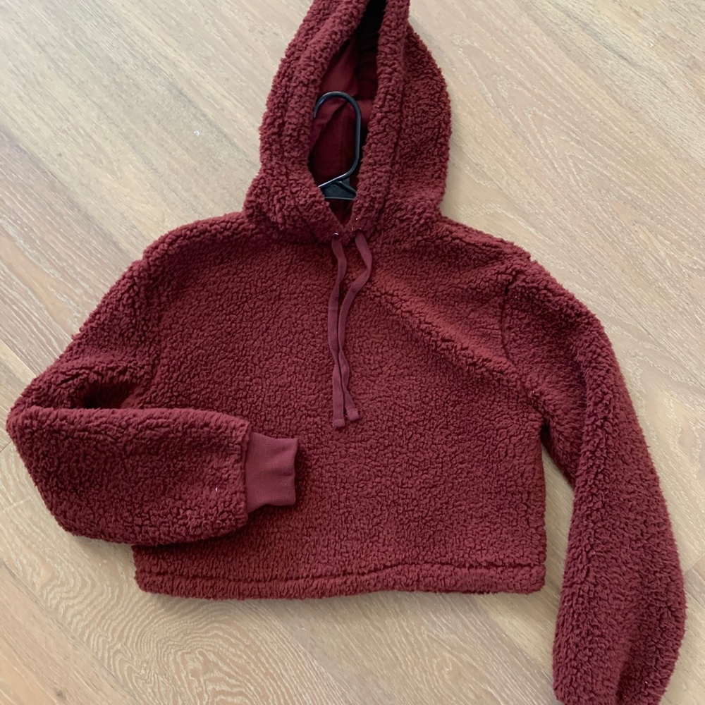 Cropped hoodie